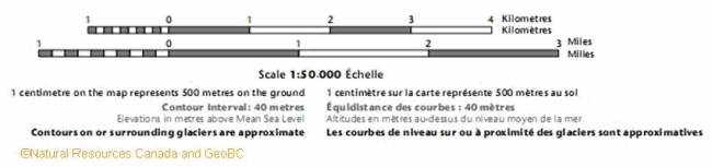 map scale including bar, verbal and fractional scales