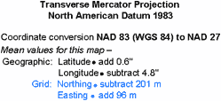 datum and utm - lat long conversion